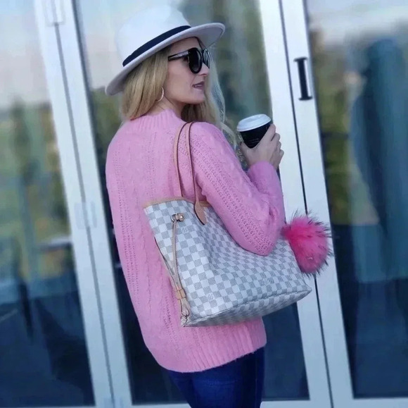 PRETTY IN PINK SO SOFT Cable Knit Sweater - Picture 8 of 9